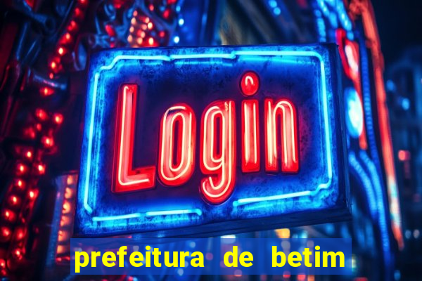 prefeitura de betim contracheque online